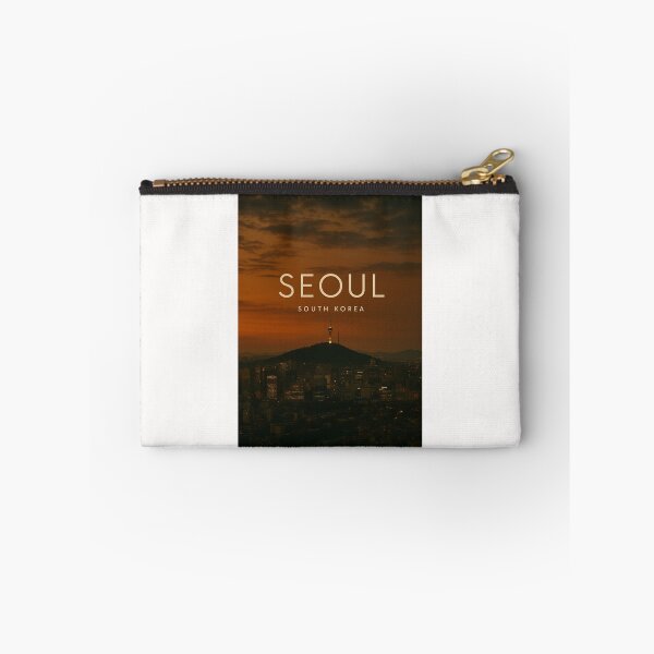 Item preview, Namsan Tower and Seoul Skyline at Sunset, South Korea designed and sold by Places On Earth.
