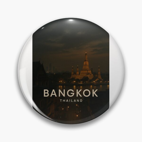 Item preview, Wat Arun Temple at Twilight, Bangkok Thailand designed and sold by Places On Earth.