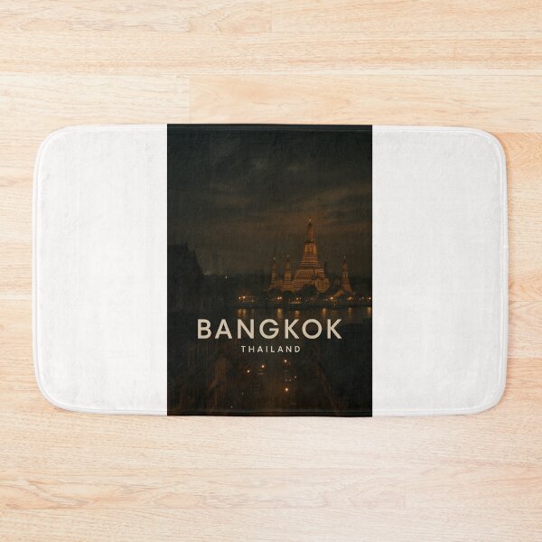 Item preview, Wat Arun Temple at Twilight, Bangkok Thailand designed and sold by Places On Earth.