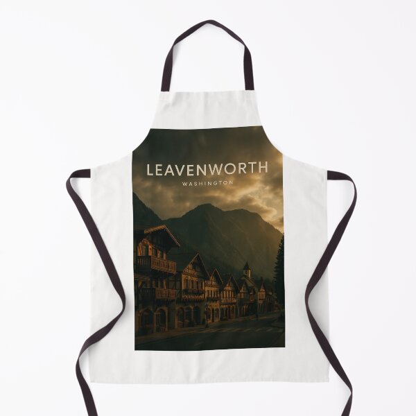 Item preview, Bavarian-Inspired Streets of Leavenworth, Washington at Sunset designed and sold by Places On Earth.
