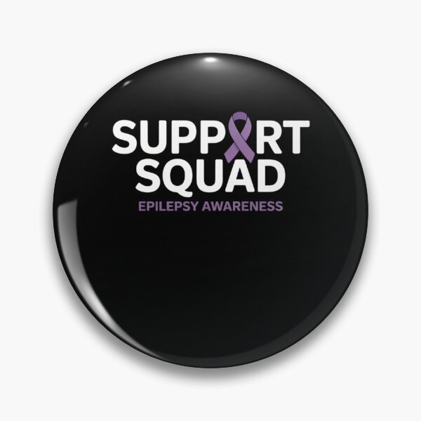 Item preview, Support Squad – Epilepsy Awareness Ribbon Design designed and sold by Gogetgiggles.