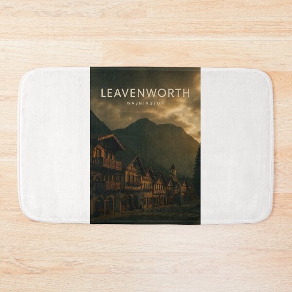 Item preview, Bavarian-Inspired Streets of Leavenworth, Washington at Sunset designed and sold by Places On Earth.
