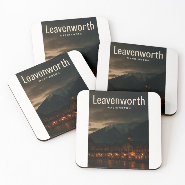 Item preview, Twilight in Leavenworth, Washington Bavarian Village designed and sold by Places On Earth.
