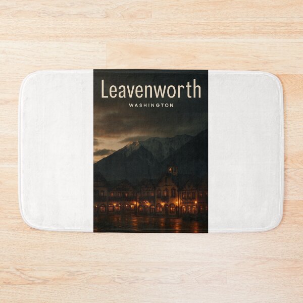 Item preview, Twilight in Leavenworth, Washington Bavarian Village designed and sold by Places On Earth.
