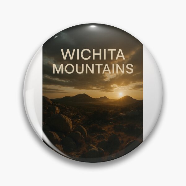 Item preview, Sunset over Wichita Mountains, Oklahoma designed and sold by Places On Earth.