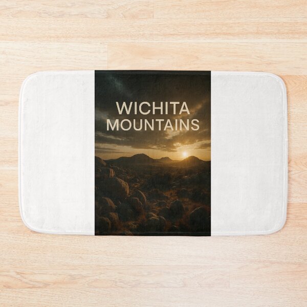 Item preview, Sunset over Wichita Mountains, Oklahoma designed and sold by Places On Earth.