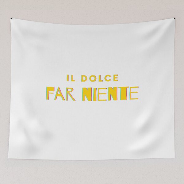 Item preview, Dolce far niente designed and sold by LaughandLaugh.