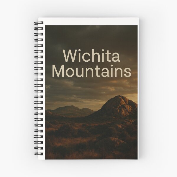 Item preview, Rugged Landscapes of the Wichita Mountains, Oklahoma designed and sold by Places On Earth.