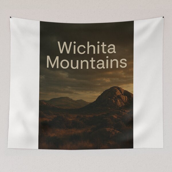 Item preview, Rugged Landscapes of the Wichita Mountains, Oklahoma designed and sold by Places On Earth.