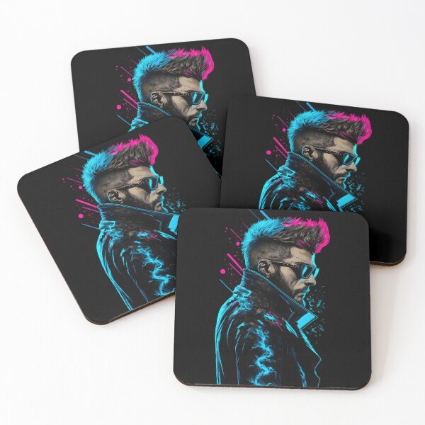 Item preview, cyberpunk graphic man design designed and sold by TheStylist1.