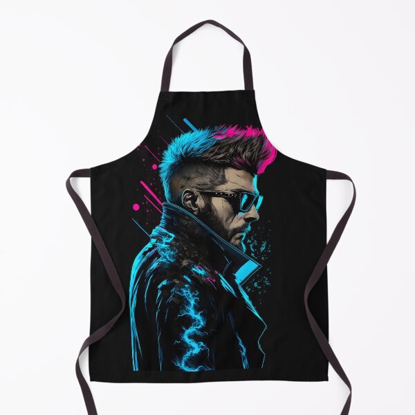 Item preview, cyberpunk graphic man design designed and sold by TheStylist1.