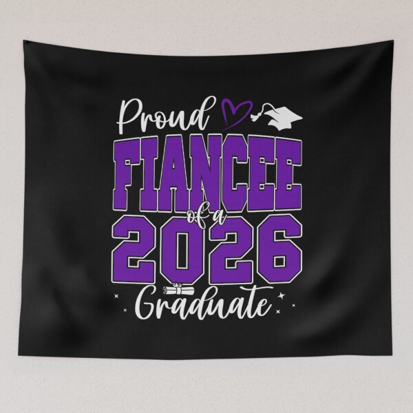 Item preview, Proud Fiancee of a Class of 2026 designed and sold by Barnabycunningh.