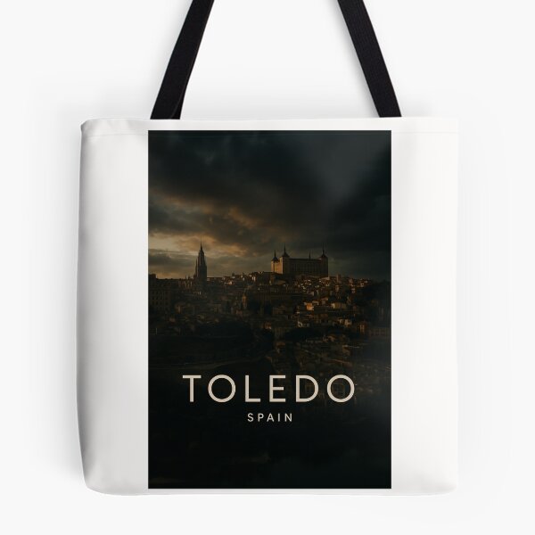 Item preview, Toledo at Dusk with the Alcázar, Spain designed and sold by Places On Earth.