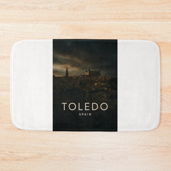 Item preview, Toledo at Dusk with the Alcázar, Spain designed and sold by Places On Earth.