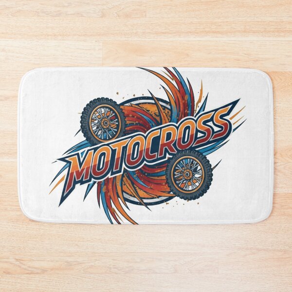 Item preview, Emblem Motocross Wheels Extreme Adrenaline Classic Graphic designed and sold by DibuHumor.