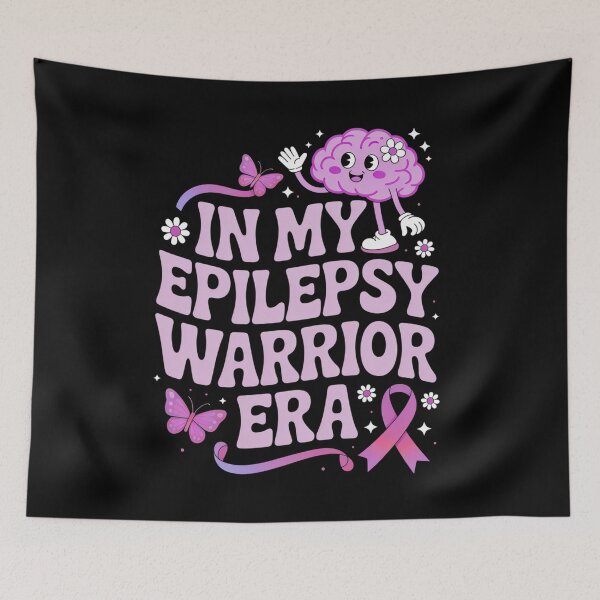 Item preview, In My Epilepsy Warrior Era – Cute Awareness Design designed and sold by Gogetgiggles.