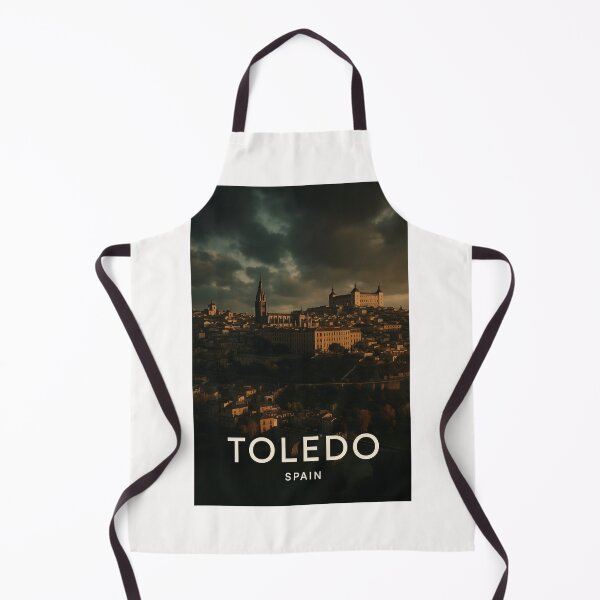 Item preview, Historic Skyline of Toledo, Spain with Cathedral and Alcázar designed and sold by Places On Earth.
