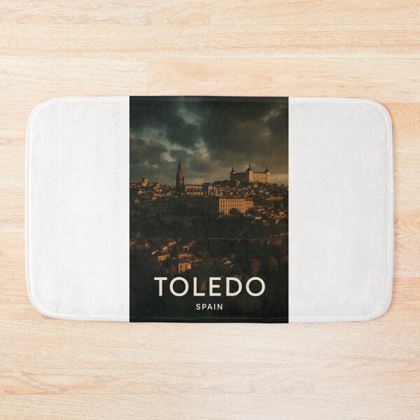 Item preview, Historic Skyline of Toledo, Spain with Cathedral and Alcázar designed and sold by Places On Earth.