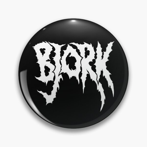 Item preview, Bjork - Metal style lettering - Inverted designed and sold by bangart.
