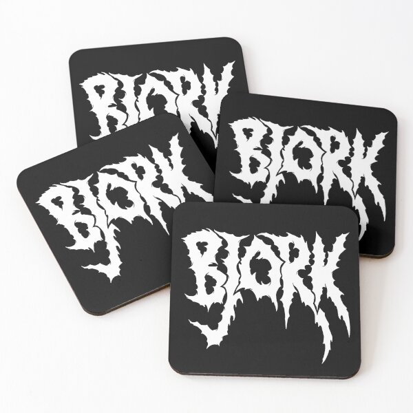 Item preview, Bjork - Metal style lettering - Inverted designed and sold by bangart.