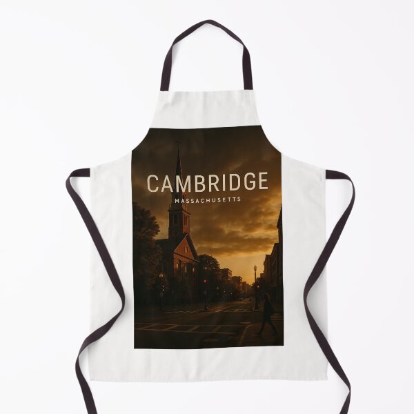 Item preview, Historic Streets of Cambridge, Massachusetts at Sunset designed and sold by Places On Earth.