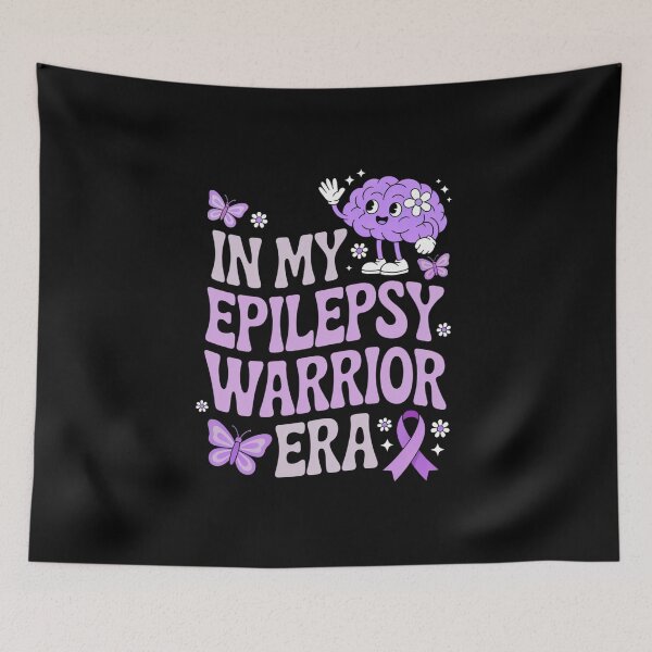 Item preview, In My Epilepsy Warrior Era – Cute Awareness Design designed and sold by Gogetgiggles.