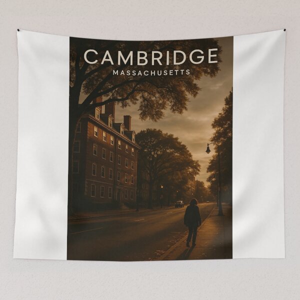 Item preview, Early Morning Light in Cambridge, Massachusetts designed and sold by Places On Earth.