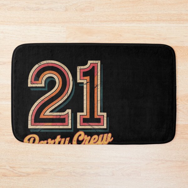 Item preview, 21 Party Crew - 21st Birthday  designed and sold by MonsterBuddiess.