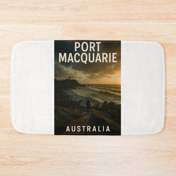 Item preview, Coastal Walk at Sunrise, Port Macquarie Australia designed and sold by Places On Earth.