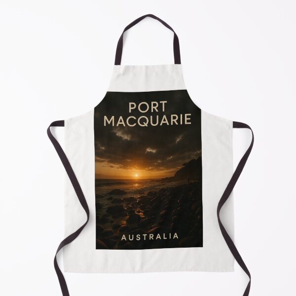 Item preview, Rocky Shoreline Sunset in Port Macquarie, Australia designed and sold by Places On Earth.