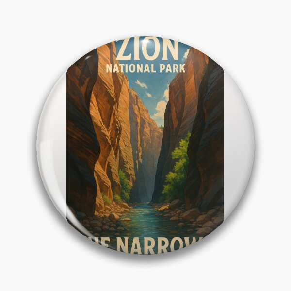 Item preview, The Narrows Canyon, Zion National Park, Utah designed and sold by Places On Earth.