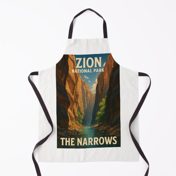 Item preview, The Narrows Canyon, Zion National Park, Utah designed and sold by Places On Earth.