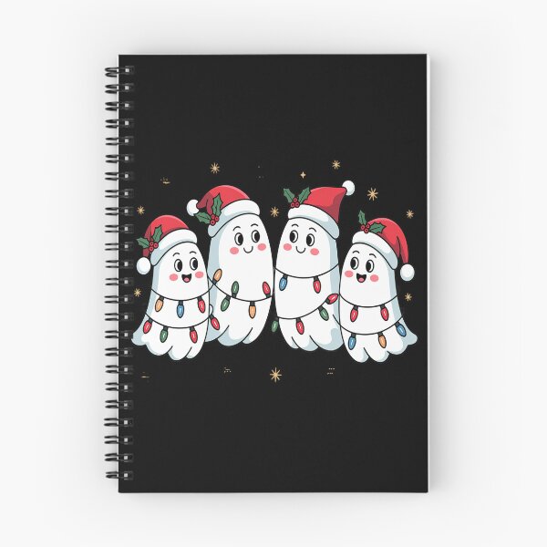 Item preview, Spooky Christmas Cute Ghost Tree Cake Merry Christmas designed and sold by VladoZork.