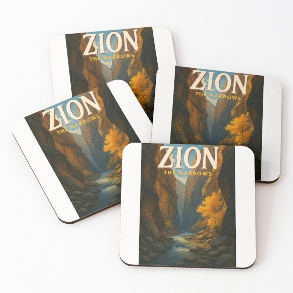Item preview, Autumn in The Narrows, Zion National Park, Utah designed and sold by Places On Earth.