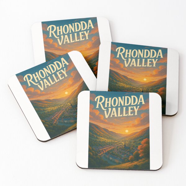 Item preview, Sunset over Rhondda Valley, South Wales designed and sold by Places On Earth.