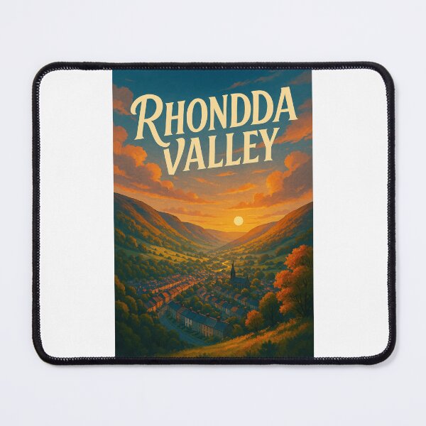 Item preview, Sunset over Rhondda Valley, South Wales designed and sold by Places On Earth.