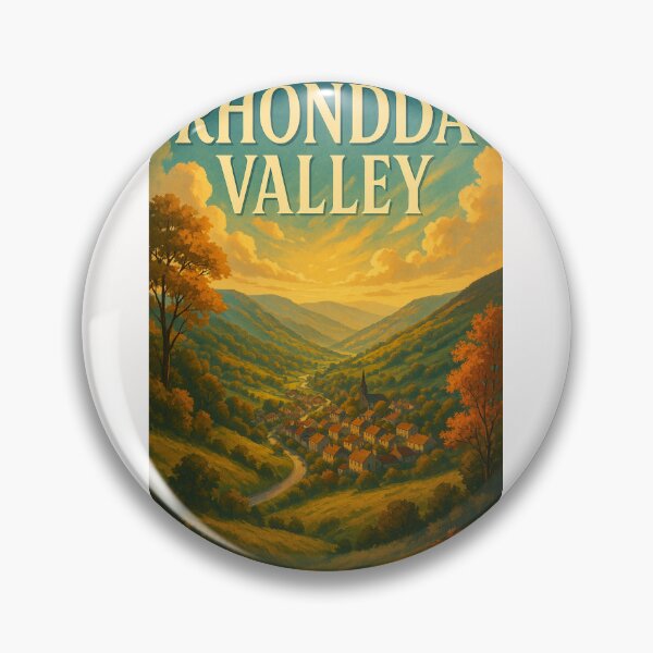 Item preview, Rhondda Valley Countryside, South Wales designed and sold by Places On Earth.