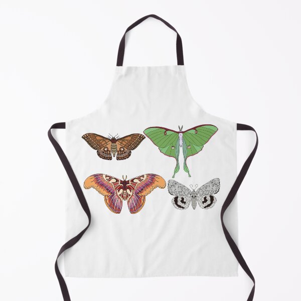 Item preview, Nocturnal Wings – Atlas, Luna, Rothschildia & Black Arches Moths designed and sold by okayamberart.