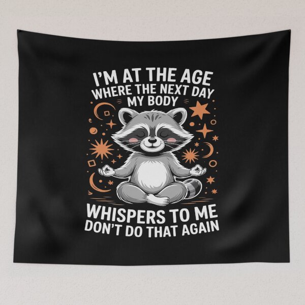 Item preview, I'm at the Age Where My Body Whispers Don't Do That Again designed and sold by Idarmotar.