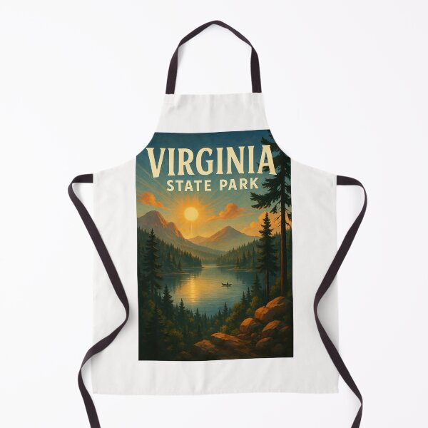Item preview, Sunrise over the Lake, Virginia State Park designed and sold by Places On Earth.