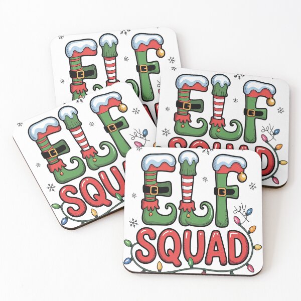 Item preview, Squad Cute Christmas Team Merry Christmaselfs designed and sold by VladoZork.