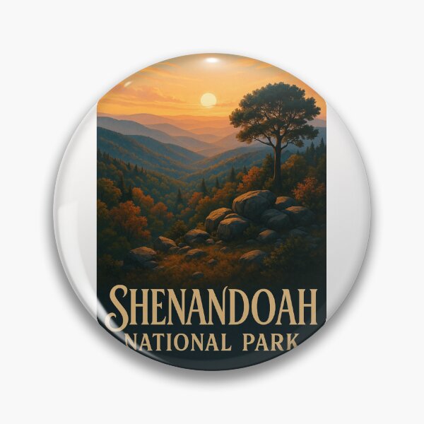 Item preview, Solitary Tree at Sunset, Shenandoah National Park, Virginia designed and sold by Places On Earth.