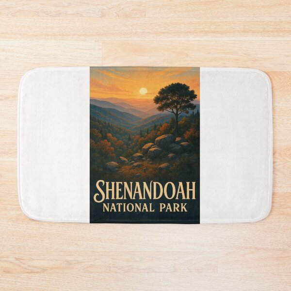 Item preview, Solitary Tree at Sunset, Shenandoah National Park, Virginia designed and sold by Places On Earth.