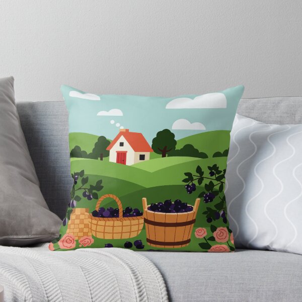 Item preview, Picking blueberries designed and sold by Design4uStudio.