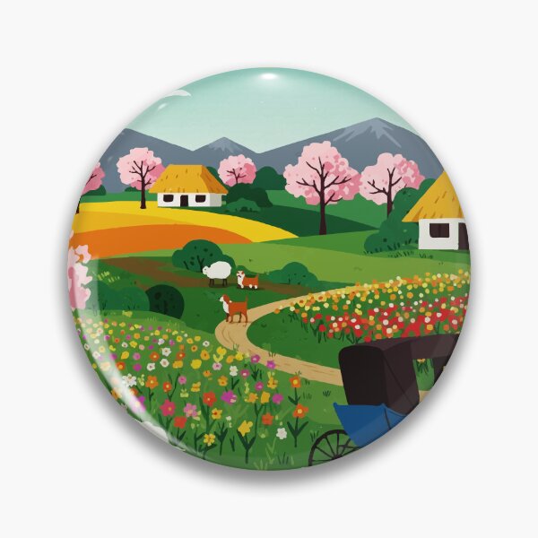 Item preview, A village in the 19th century designed and sold by Design4uStudio.