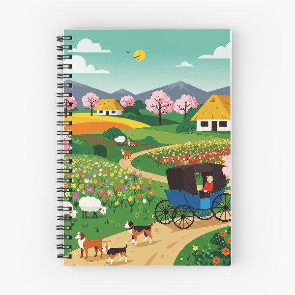 Item preview, A village in the 19th century designed and sold by Design4uStudio.