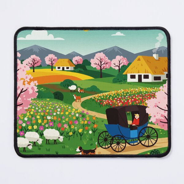 Item preview, A village in the 19th century designed and sold by Design4uStudio.