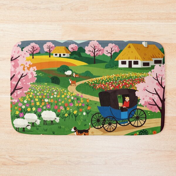 Item preview, A village in the 19th century designed and sold by Design4uStudio.