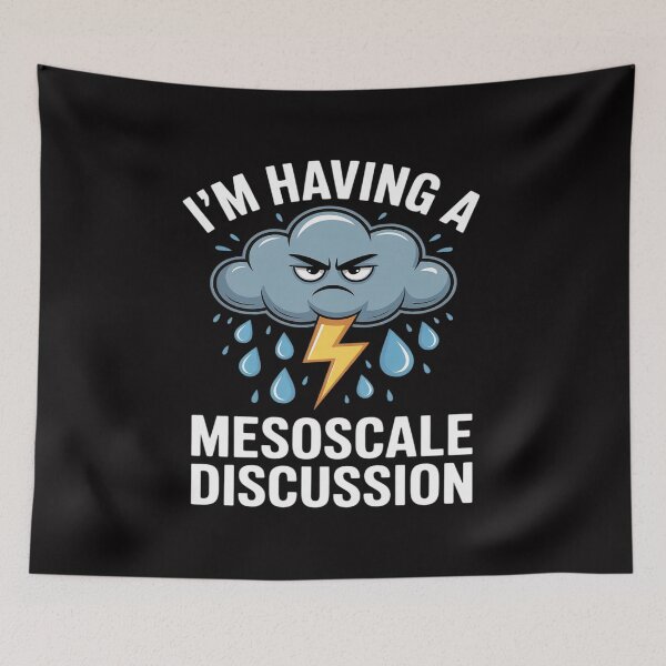 Item preview, I'm Having a Mesoscale Discussion Storm Chasing designed and sold by Idarmotar.