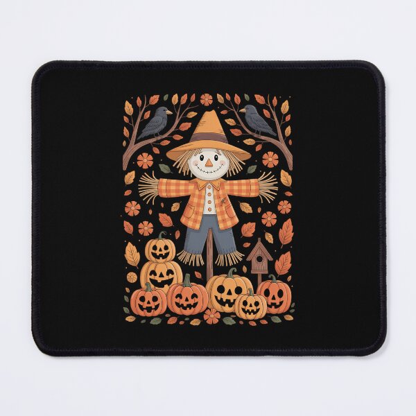 Item preview, Cute Scarecrow Pumpkin Thanksgiving Halloween Hello Fall designed and sold by PunkNation-Arts.